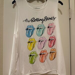 ♦️The Rolling Stones White Graphic Tee♦️